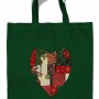 The green shopping bag with